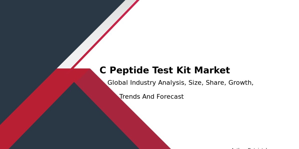 C Peptide Test Kit Market Forecast, Share, and Growth Drivers 2032