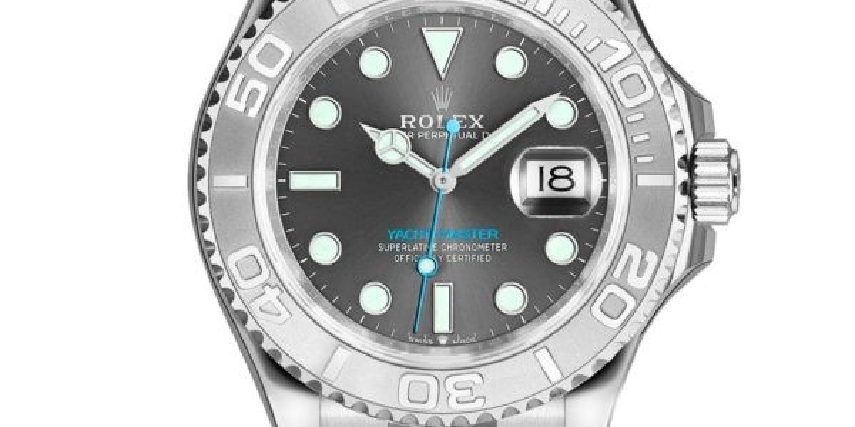 Replica Watch Rolex Yacht-Master 40 Rhodium Dial Steel / Platinum Clone Quality