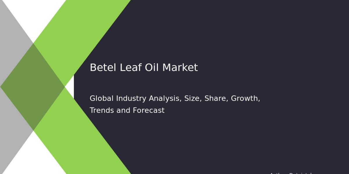 Betel Leaf Oil Market Size, Share & Future Growth Trends 2032