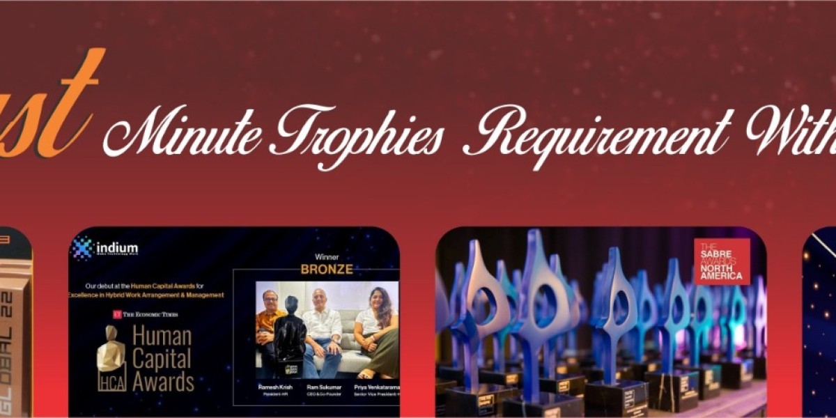 Trophy Makers in Delhi: Choose Benson Trophies for Premium Awards & Recognition
