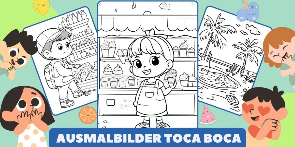 Toca Boca Ausmalbilder Haus – Die süßesten Charaktere in Toca Boca Malvorlagen