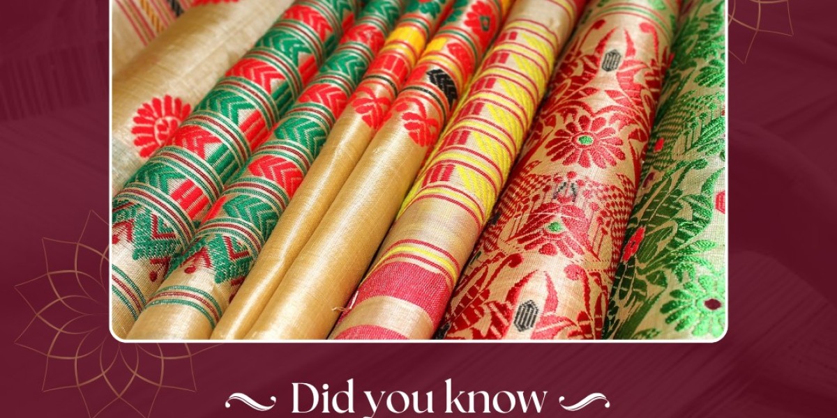 Assam Mulberry silk saree