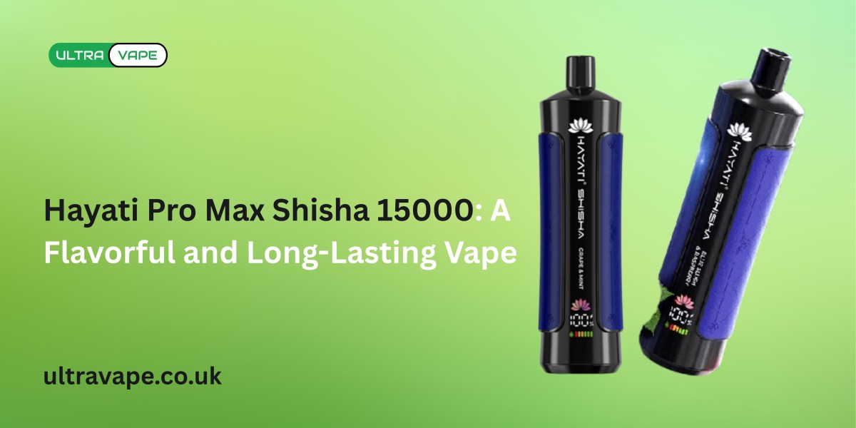 Hayati Pro Max Shisha 15000: A Flavorful and Long-Lasting Vape