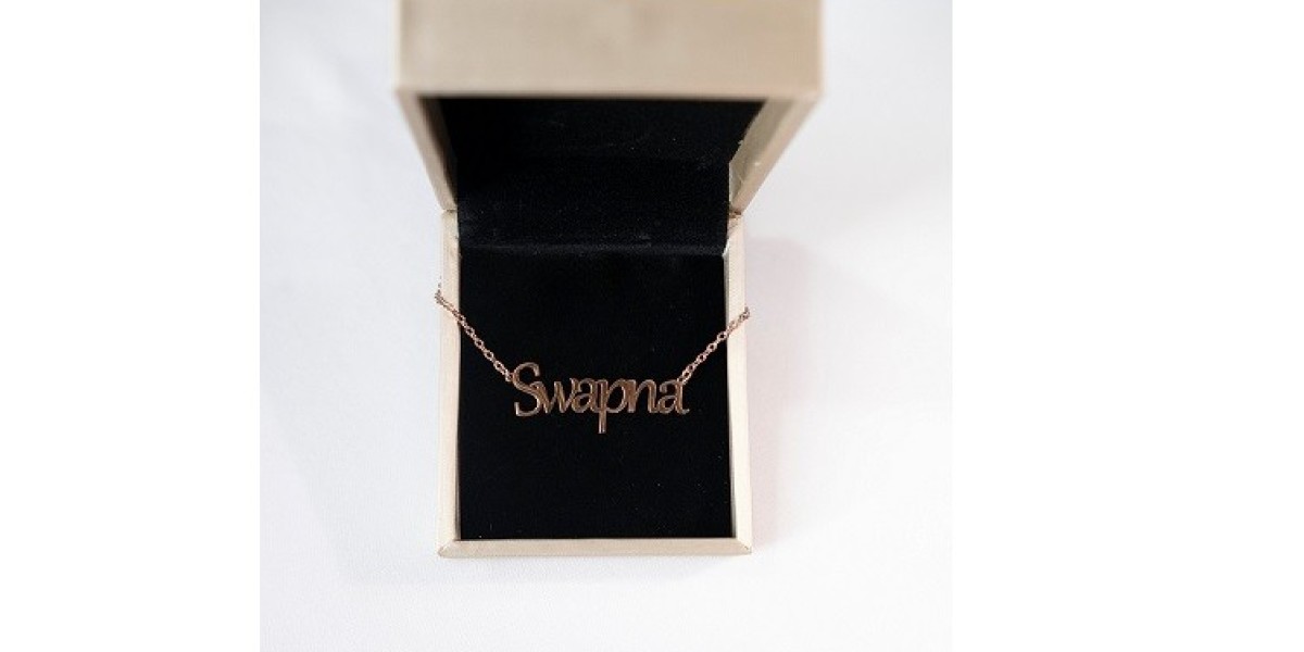 Unveil Your Unique Elegance with JewelWyn's Titanium Name Necklaces