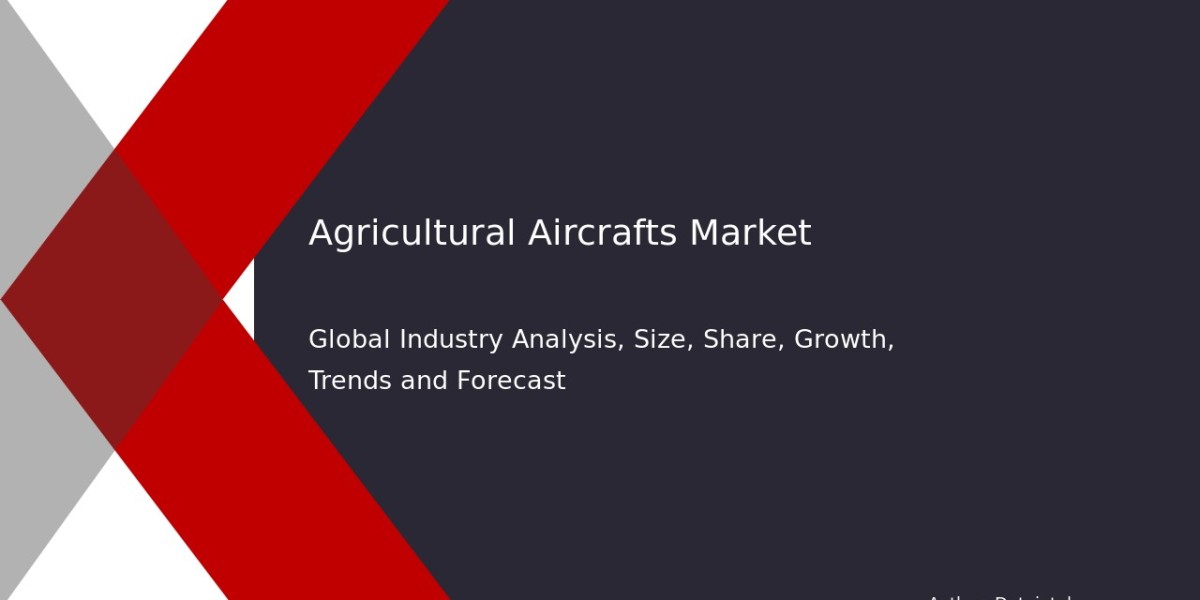 Agricultural Aircraft Market Analysis, Growth, and Forecast 2032