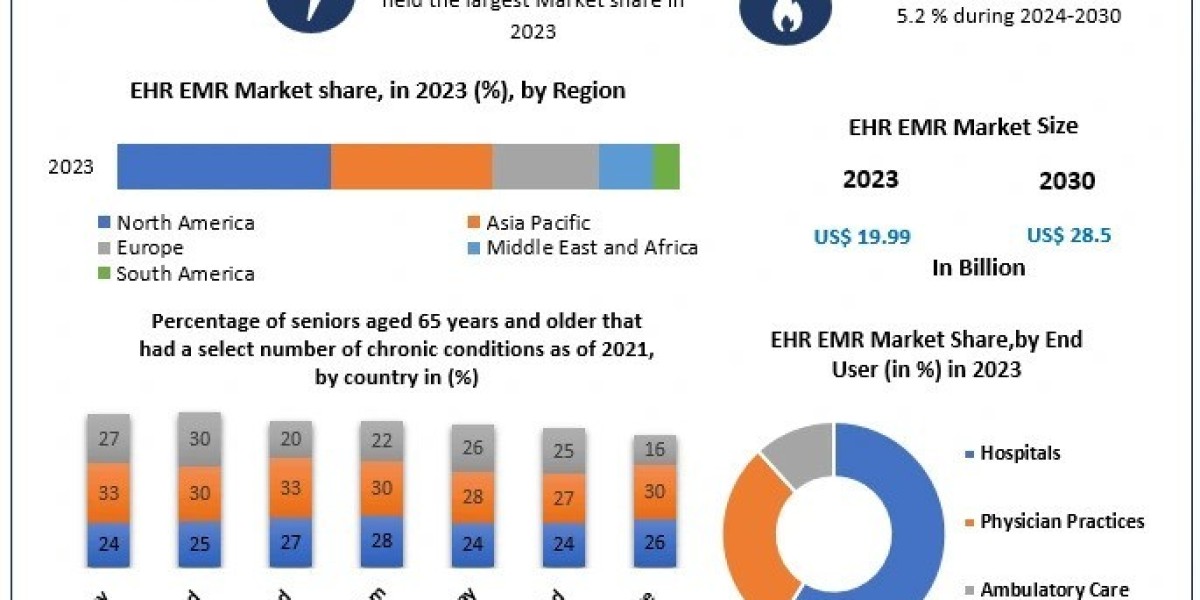 EHR EMR Market Growth Top Vendors, Recent And Future Trends, Factors, Size, Segmentation, and Forecast to 2030