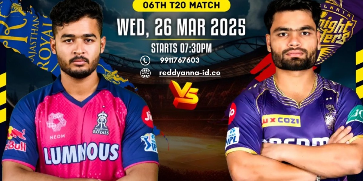 All You Need to Know About the RR vs KKR Battle at Barsapara Stadium This IPL Season 2025 with Reddy Anna Online Book
