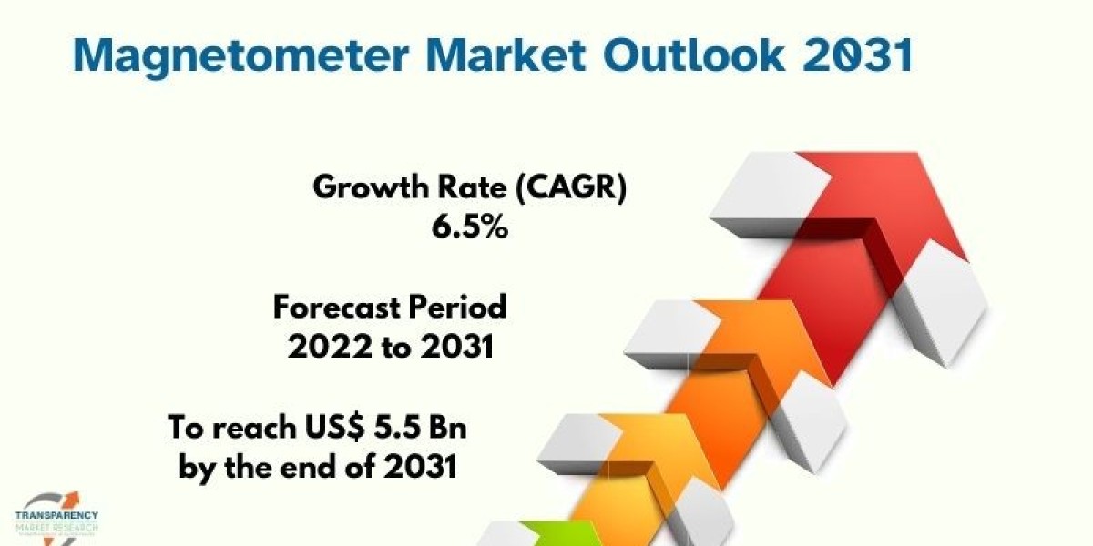 Magnetometer Market is projected to grow at a CAGR of 6.5%, reaching USD 5.5 billion by 2031.