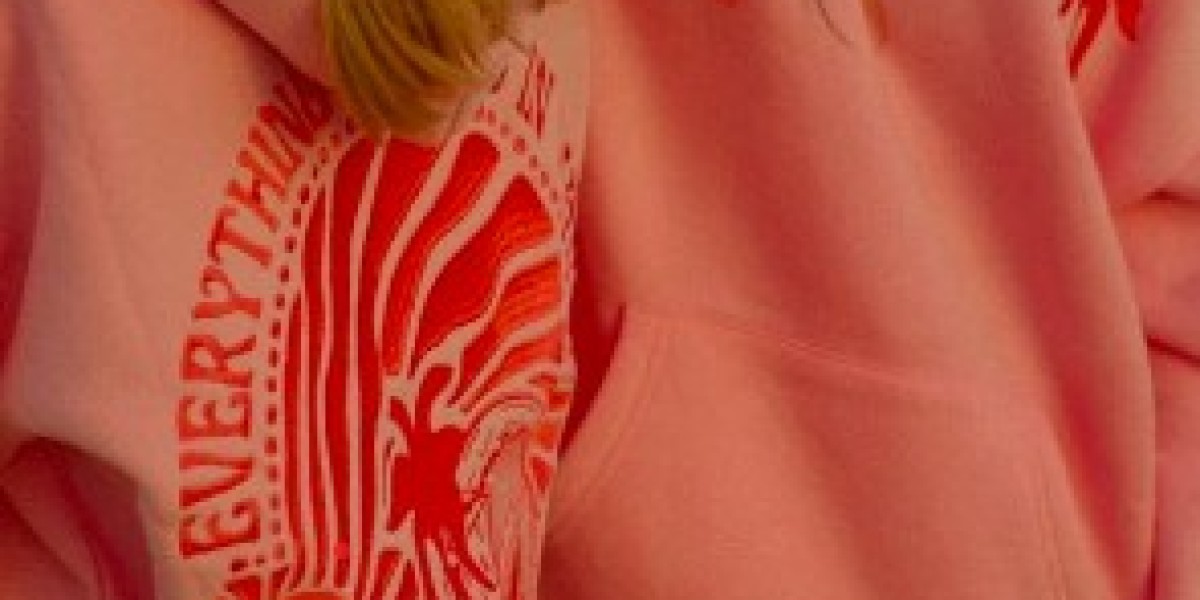 Pink Palm Puff Hoodie | Wave of Love, Just for You | Up to 30% Off