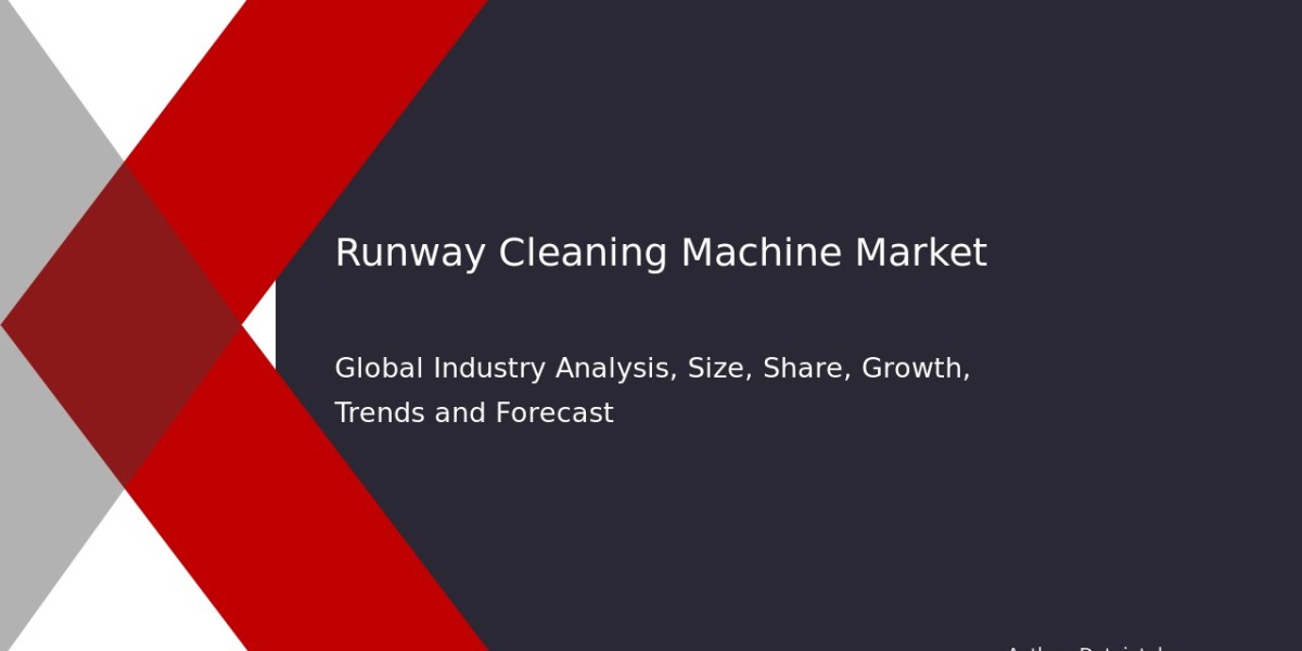 Runway Cleaning Machine Industry Outlook 2032 | Growth at 5.7% CAGR