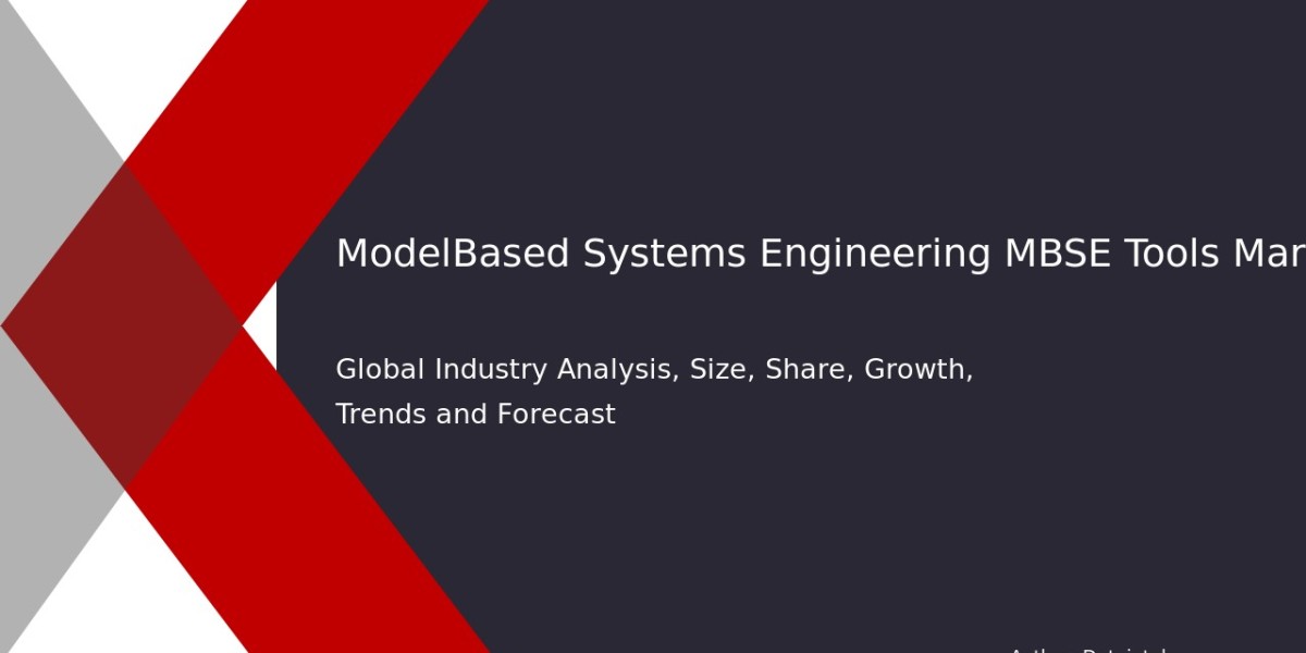 Model-Based Systems Engineering Tools Market Trends and Forecast Analysis 2032