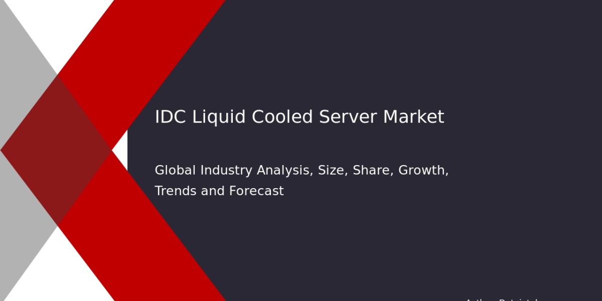 IDC Liquid Cooled Server Industry Growth & Forecast 2032