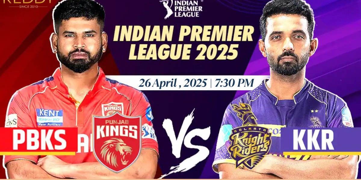  Eden Gardens Heats Up: KKR vs PBKS 2025 – Catch It Live on Reddy Anna