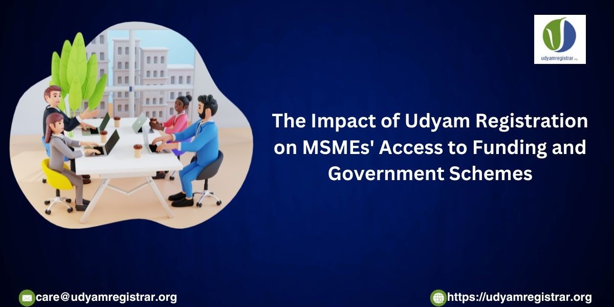 The Impact of Udyam Registration on MSMEs' Access to Funding and Government Schemes