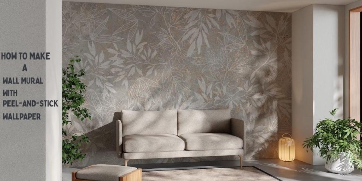 How to Make a Wall Mural with Peel-and-Stick Wallpaper