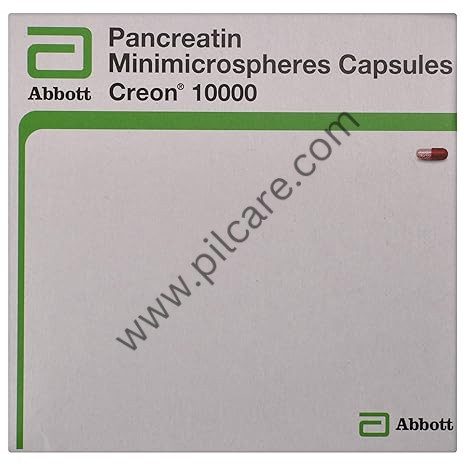 Creon 10000 Capsule - Pancreatin (150mg) - Pancrea..