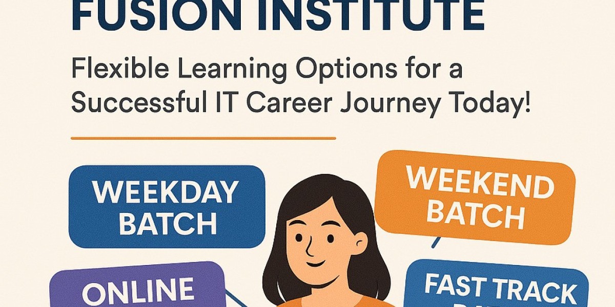 Explore All Course Batches at Fusion Institute – Flexible Learning Options for a Successful IT Career Journey Today