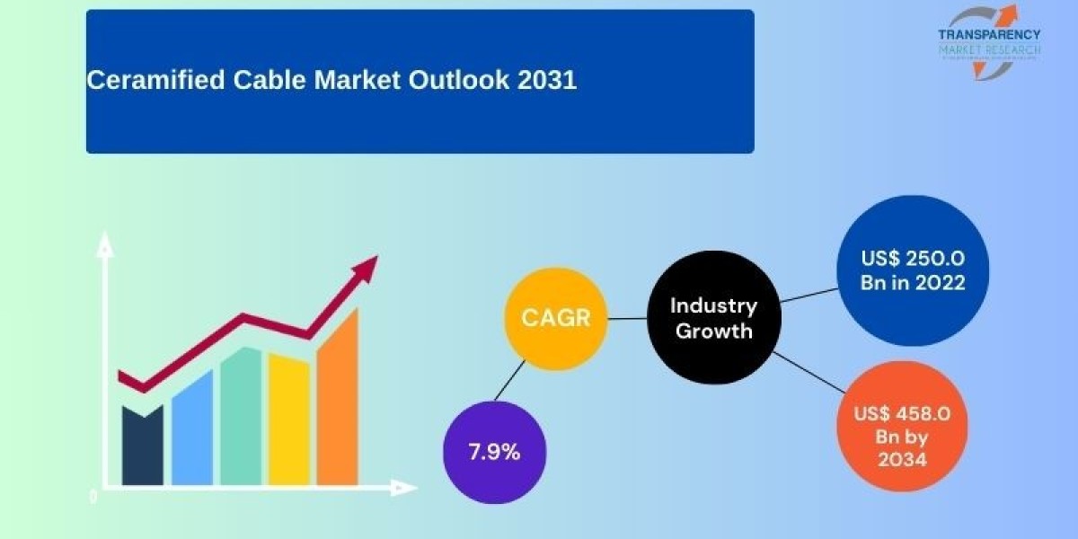 Ceramified Cable Market to cross USD 458.0 Billion by 2031, Says Transparency Market Research Inc.