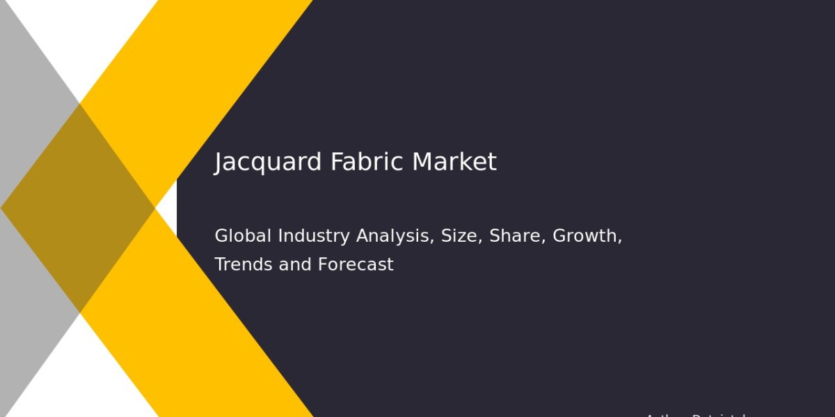 Jacquard Fabric Industry Outlook: Business & Market Trends 2032