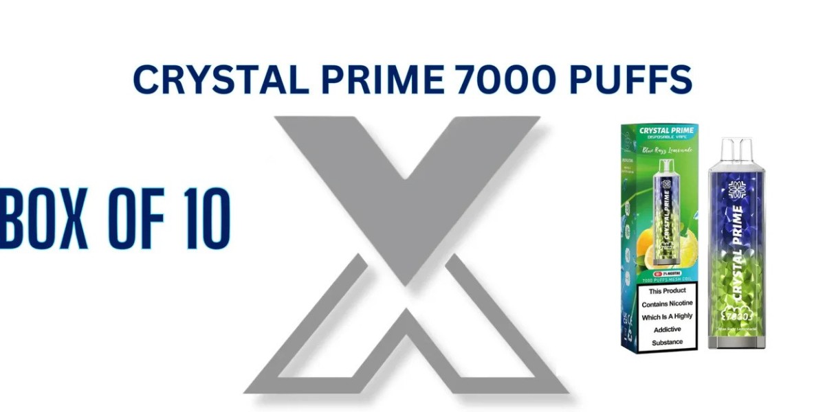Crystal Prime 7000 Puffs – Box of 10 at Vapex Wholesale