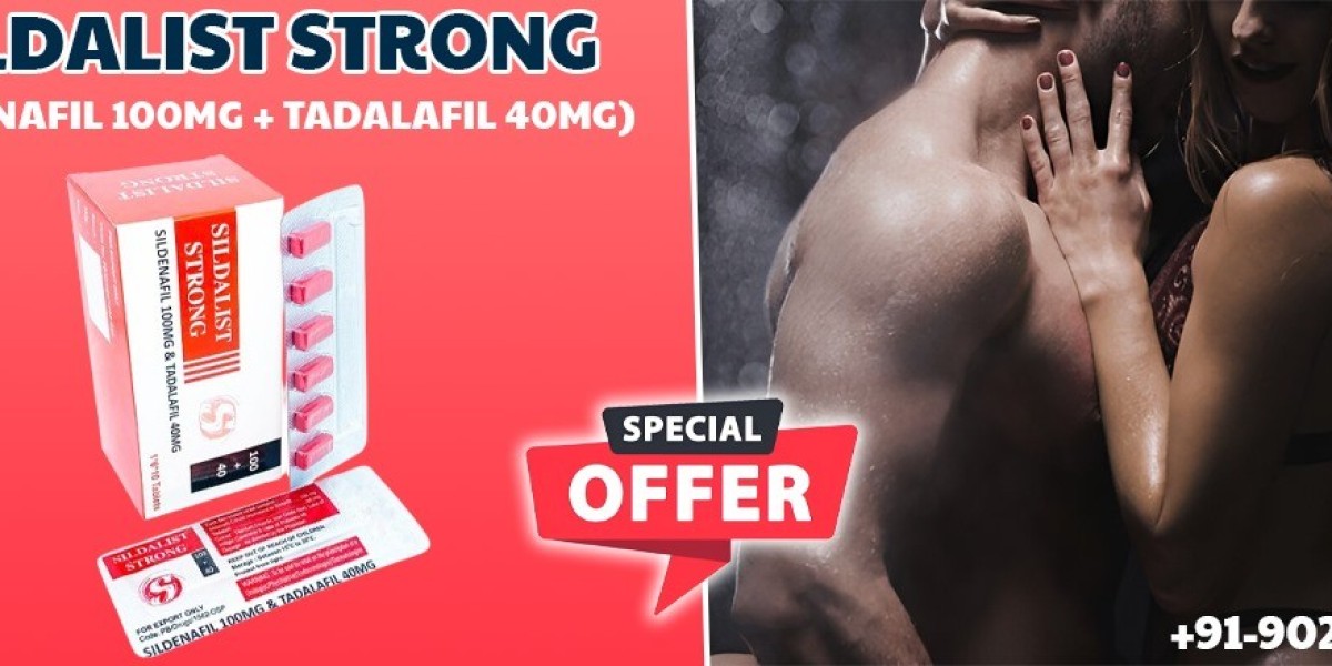 Beat Erectile Dysfunction Fast with Sildalist Strong