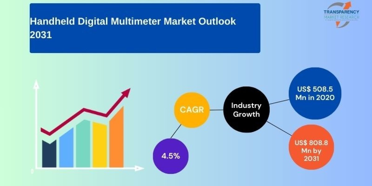 Handheld Digital Multimeter Market Projected to Hit USD 808.8 Billion by 2031, Fueled by Industrial Automation and Growi