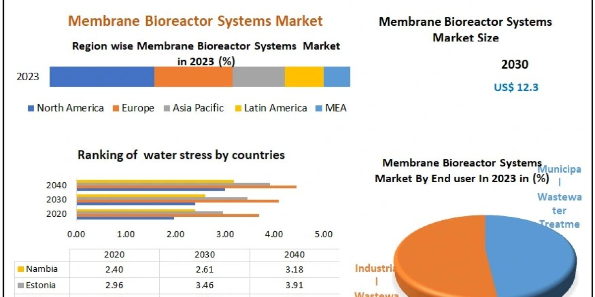 Membrane Bioreactor Systems Market Size to Hit USD 12.3 Bn by 2030, Driven by 14.2% CAGR Growth