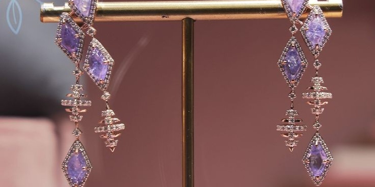 Buy Diamond Stud Earrings Online from the Best Diamond Jewelry Showroom in Surat