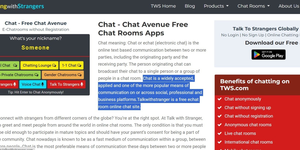 The Impact of Random Chat Rooms on Modern Socialization
