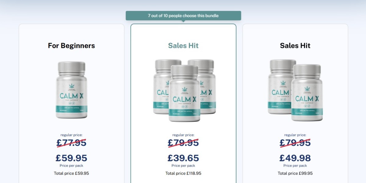 Calm X CBD Capsules UK Reviews & Benefits