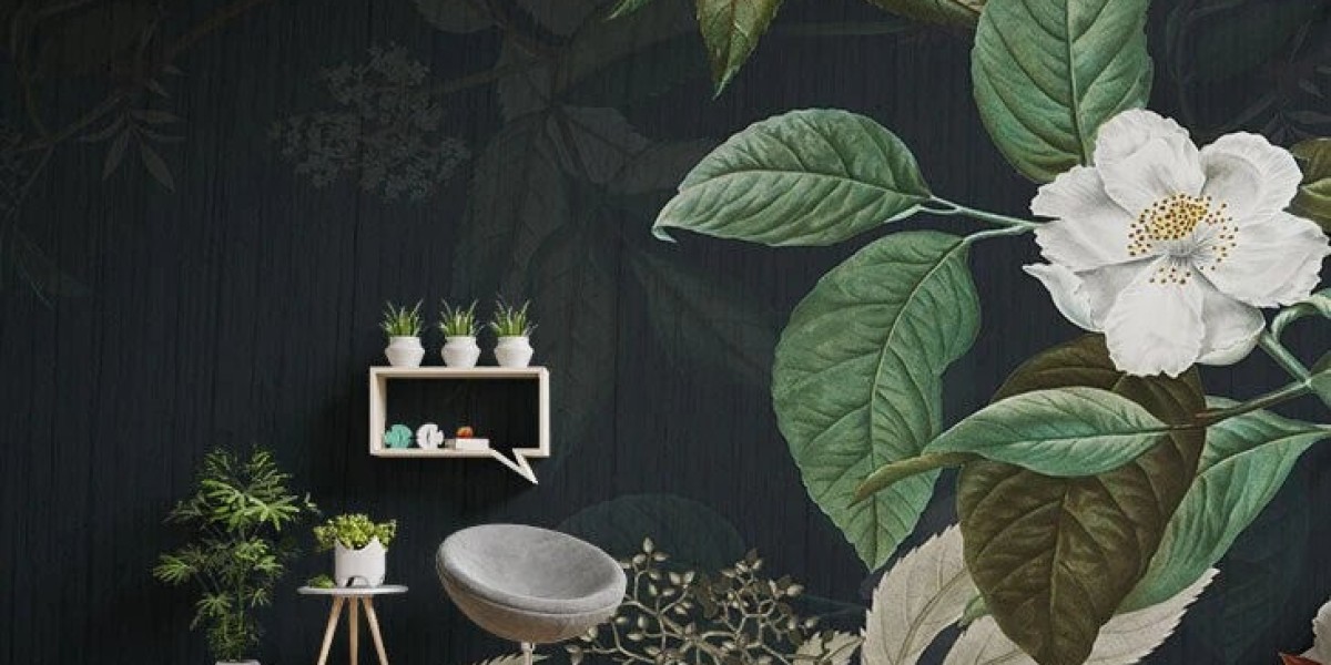 Stick with Black: Modern Peel and Stick Wallpaper That Sets the Mood