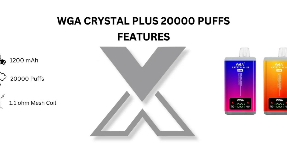 WGA Crystal Plus 20000 Puffs – Long-Lasting | 10-Pack