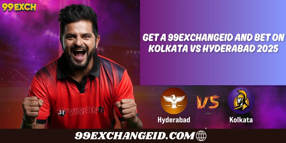 Get your 99exchangeid and start winning matches - Kolkata vs Hyderabad, 2025.