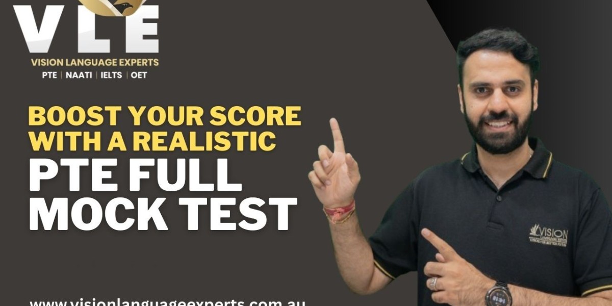 Boost Your Score with a Realistic PTE Full Mock Test Experience