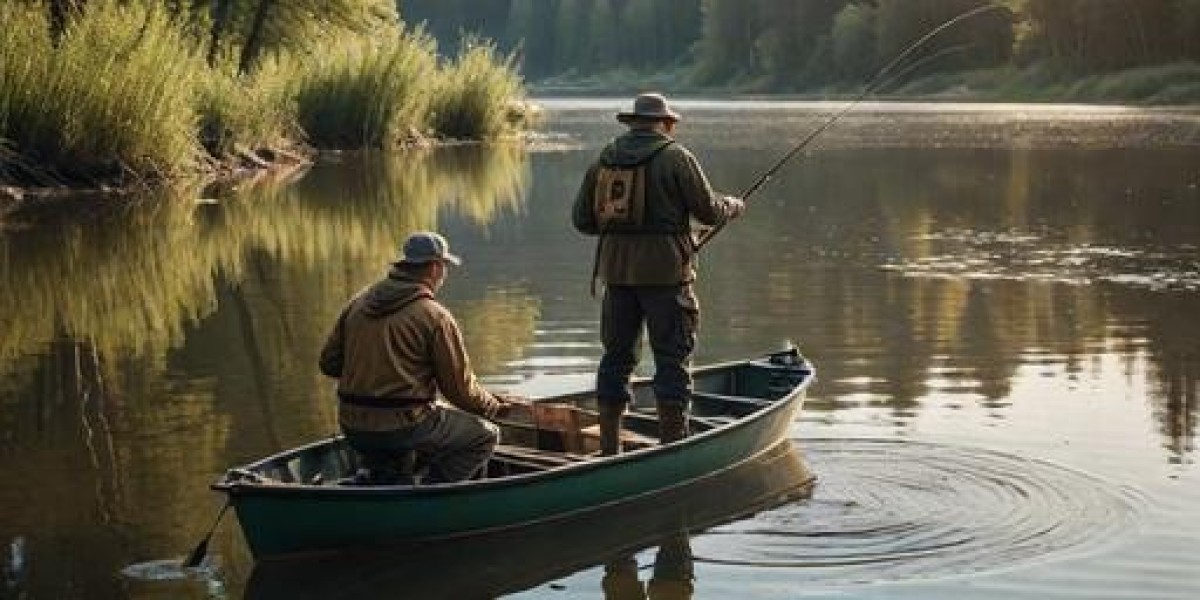 Hooks, reels, baits and lures in an extensive catalog