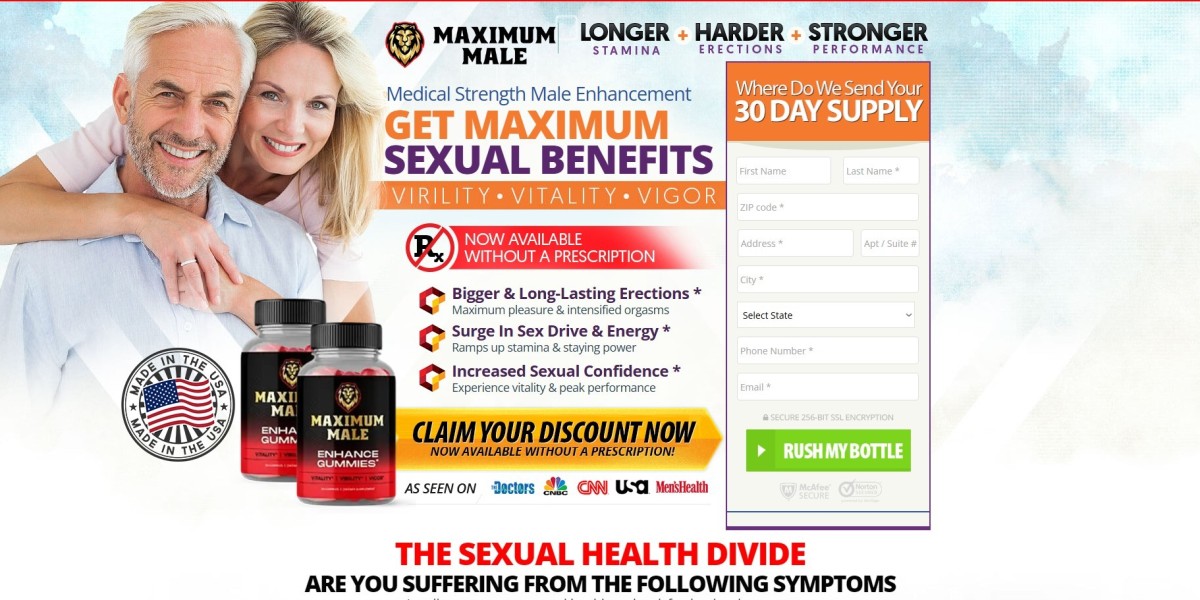 Maximum Male Enhancement Gummies "WELLNESS PROMOTER" Honest Experience!