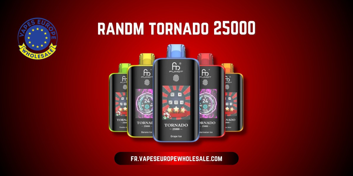 RandM Tornado 25000 : La Révolution du Vapotage Haute Capacité