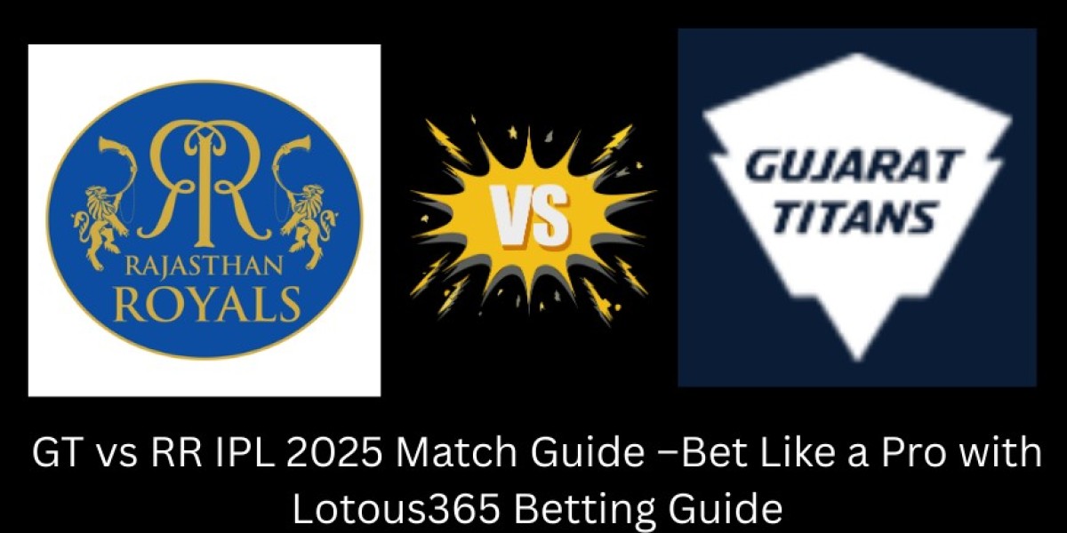GT vs RR IPL 2025 Match Guide –Bet Like a Pro with  Lotous365 Betting Guide