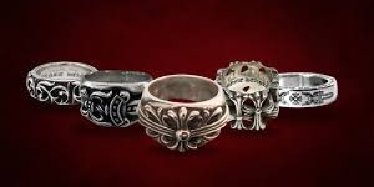 Bold Chrome Hearts Cross Ring – Luxury Streetwear Jewelry