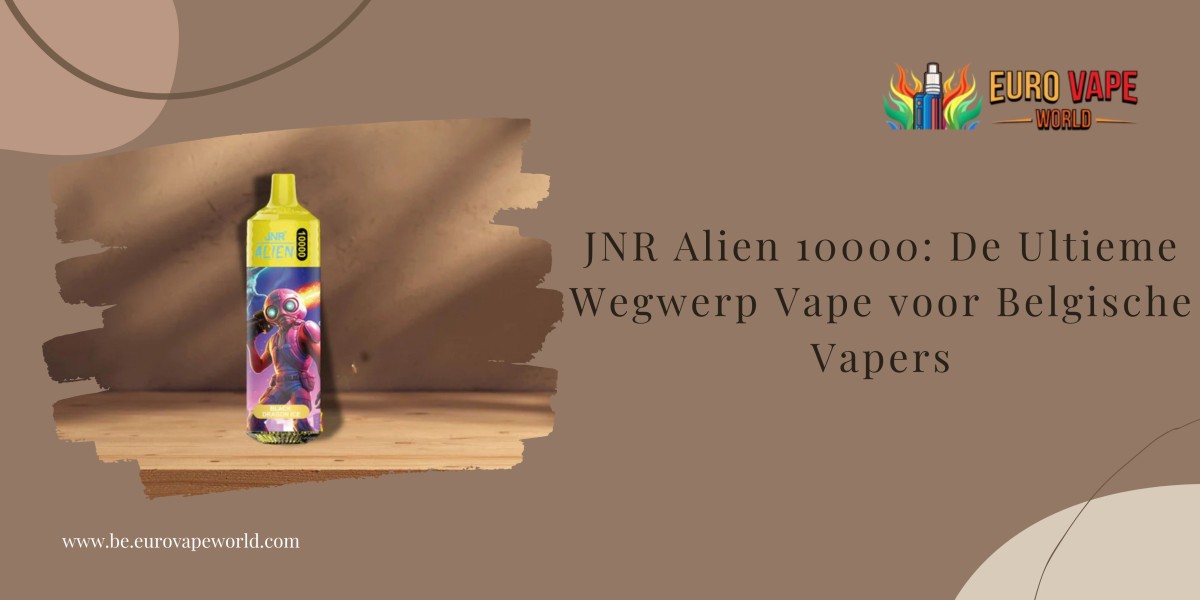 JNR Alien 10000: De Ultieme Wegwerp Vape voor Belgische Vapers