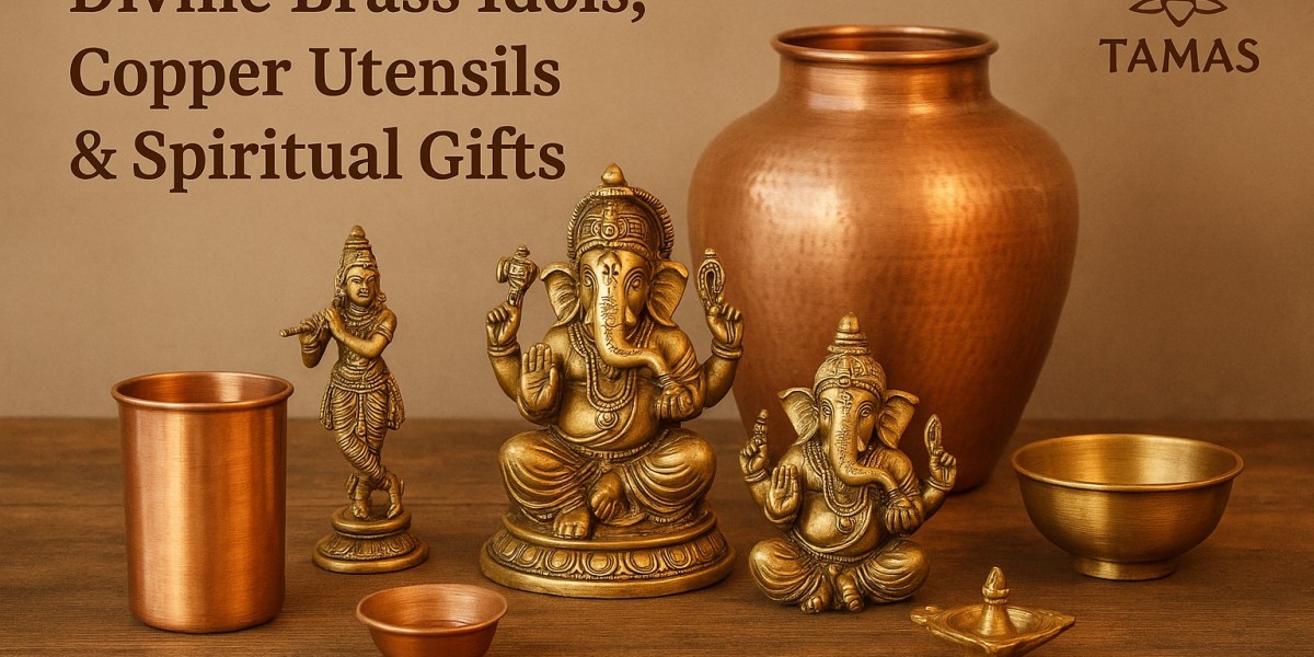 Divine Brass Idols, Copper Utensils & Spiritual Gifts | Tamas
