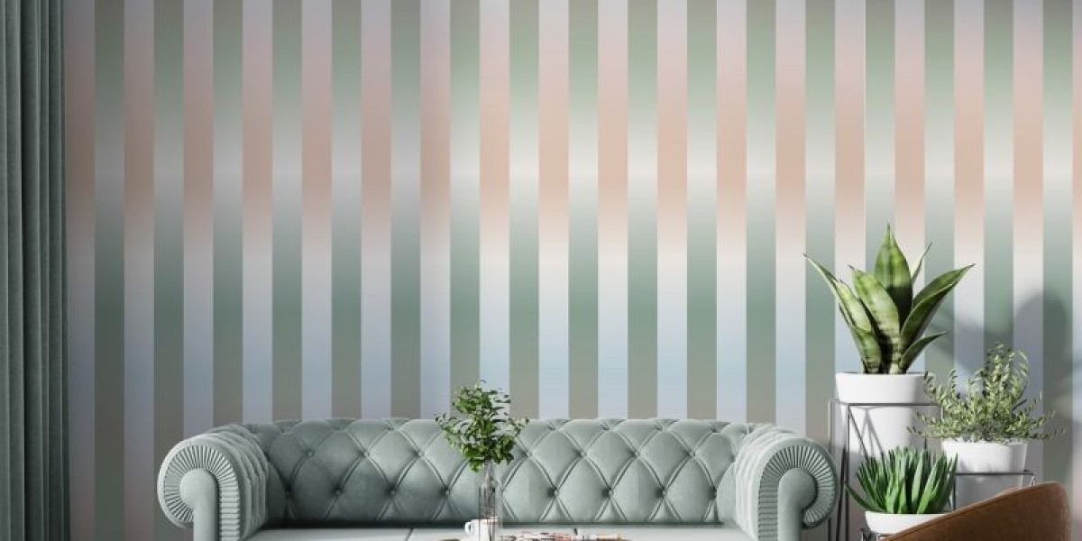 Line Pattern Wallpaper A Modern Twist on Classic Design