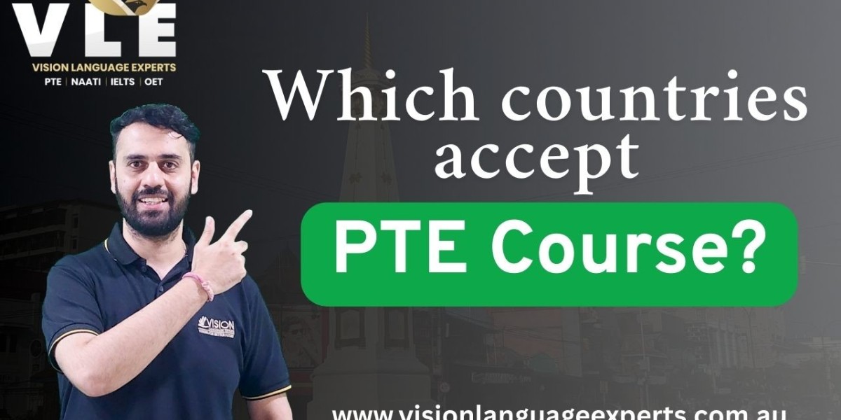 Which countries accept PTE Course?