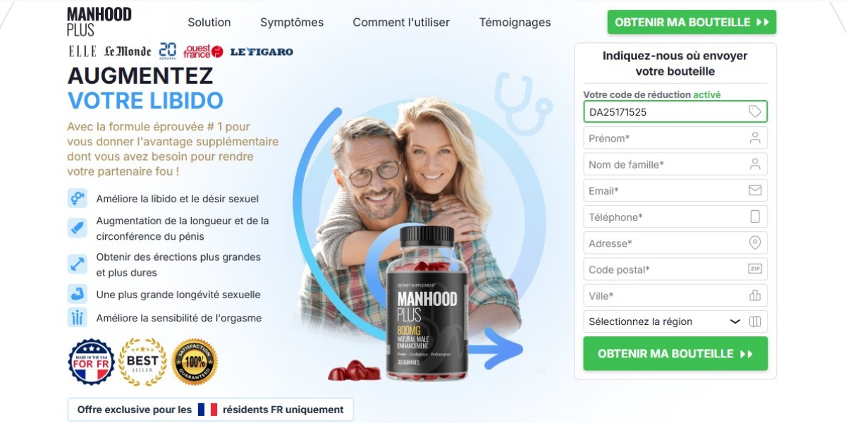 ManHood PLUS Gummies France Reviews