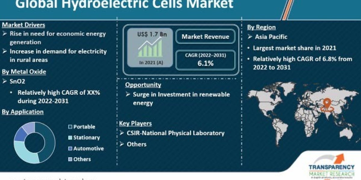 Hydroelectric Cells Market Key Insights, Trend and Research Outlook 2031