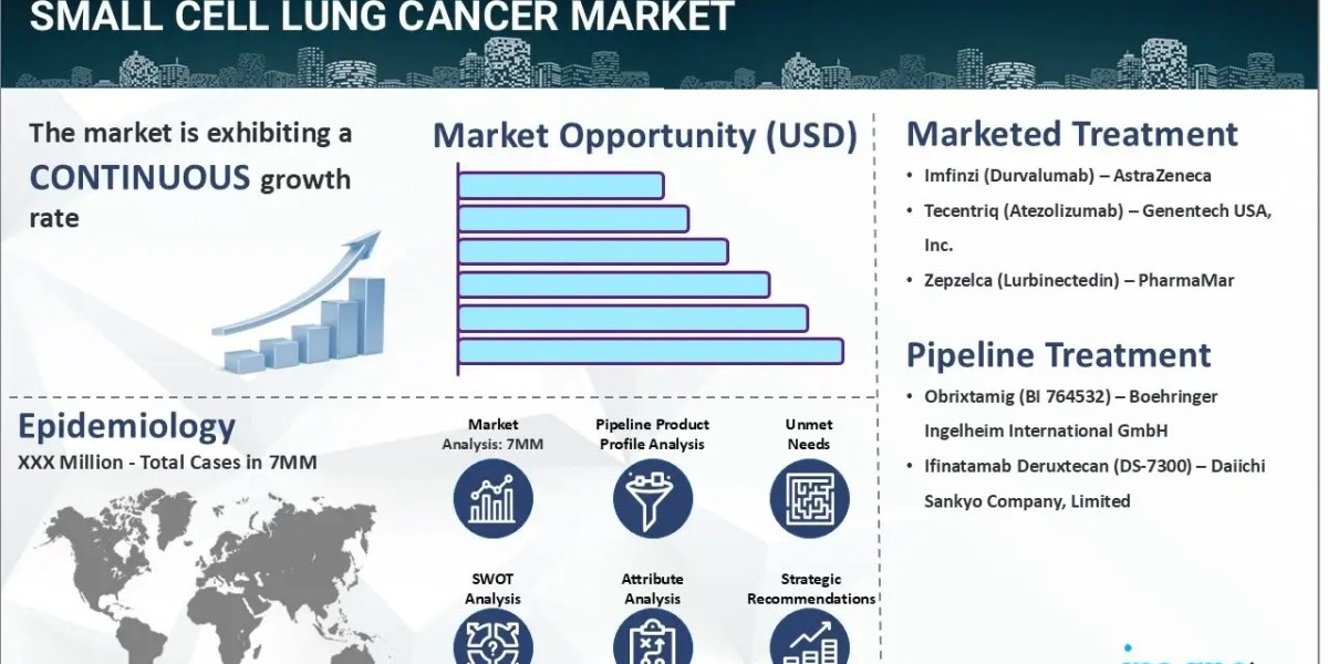 Small Cell Lung Cancer Market Size 2024-2034, Epidemiology, Drugs Treatment & Companies