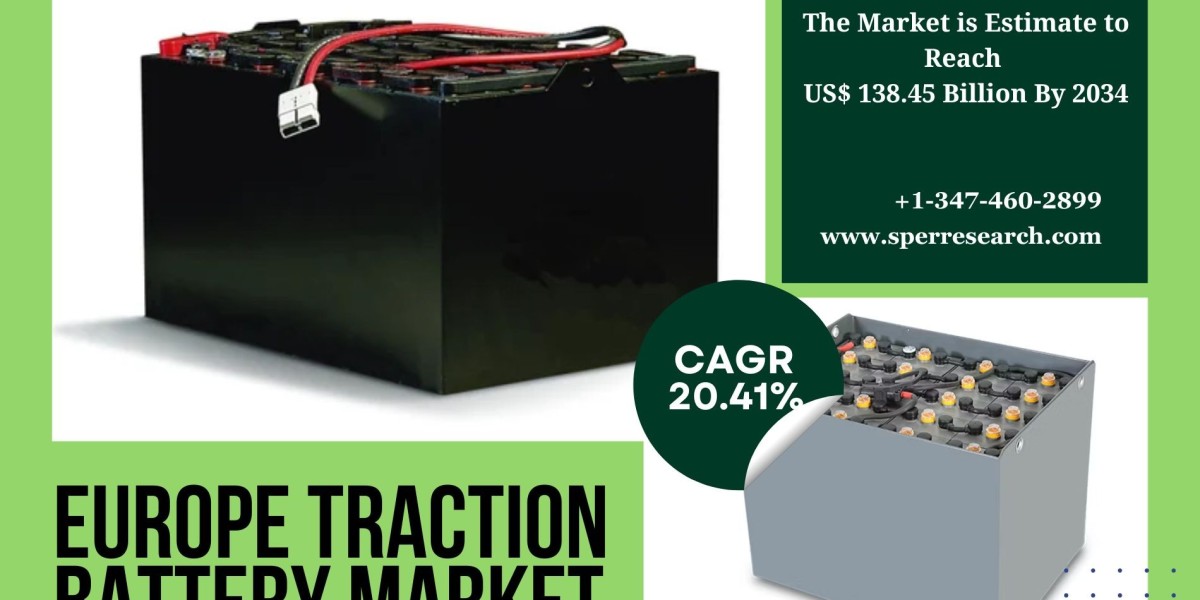 Europe Traction Battery Market Analysis, Trends, Scope and Future Opportunities 2034: SPER Market Research