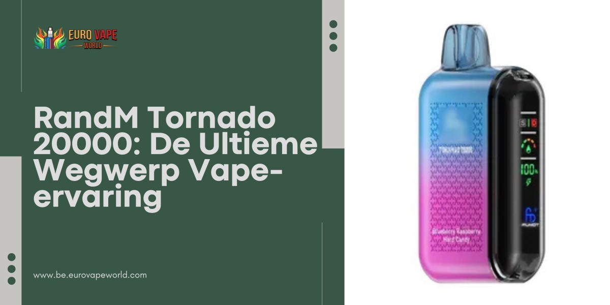RandM Tornado 20000: De Ultieme Wegwerp Vape-ervaring