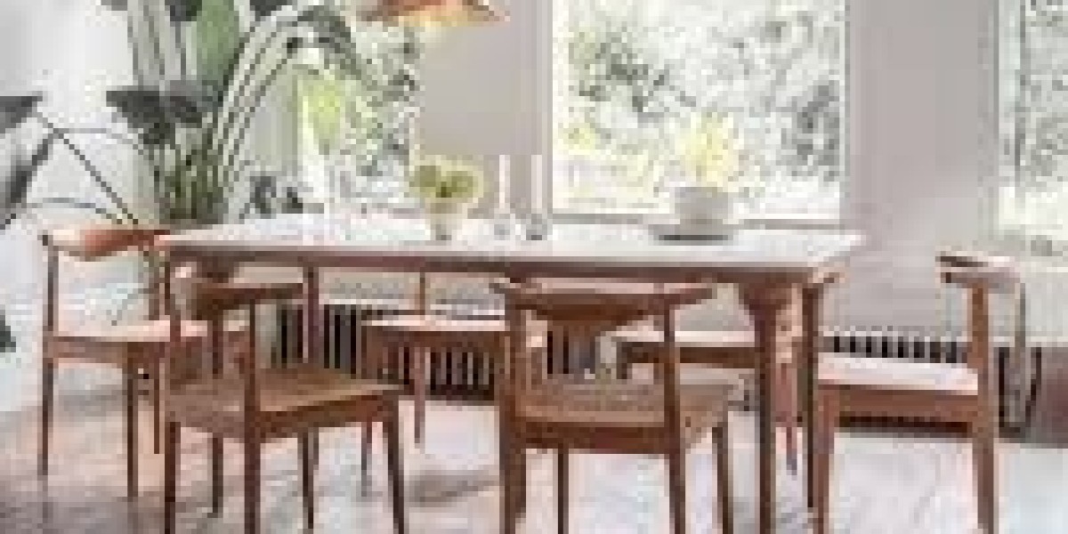 Redefine Mealtime Comfort with Elegant Wooden Dining Room Sets from Nismaaya Decor