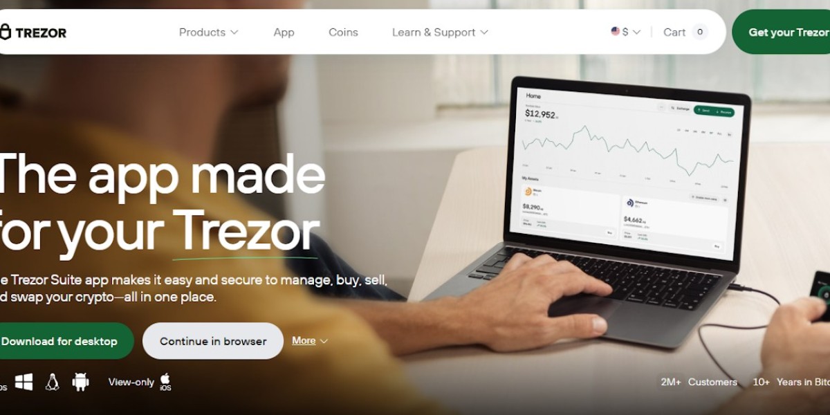 Trezor.io/start - The #1 Most Advanced Hardware Wallet